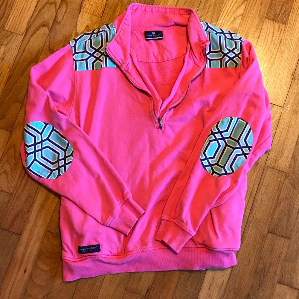 Simply Southern 3/4 zip sweatshirt